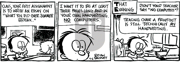 Adam@Home on Wednesday September 6, 2000 Comic Strip