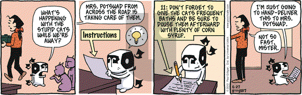 Pooch Cafe on Wednesday June 27, 2012 Comic Strip