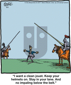 In the Bleachers on Thursday August 4, 2011 Comic Strip