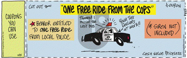 The Knight Life - Thursday November 5, 2009 Comic Strip