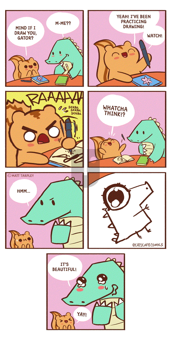 Cat's Cafe - Monday April 20, 2020 Comic Strip