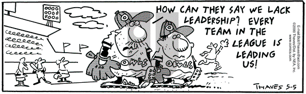 Frank and Ernest on Wednesday August 16, 2000 Comic Strip