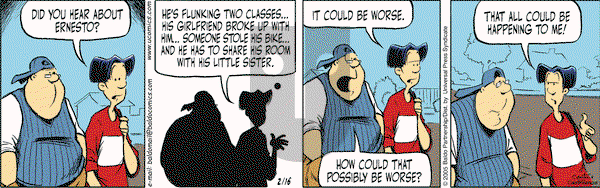 Baldo on Wednesday February 16, 2005 Comic Strip