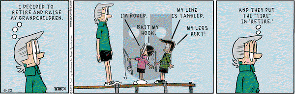 Grand Avenue on Thursday June 22, 2023 Comic Strip