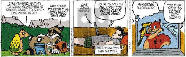 Over the Hedge on Friday September 2, 2011 Comic Strip