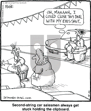 In the Bleachers - Thursday October 23, 1997 Comic Strip