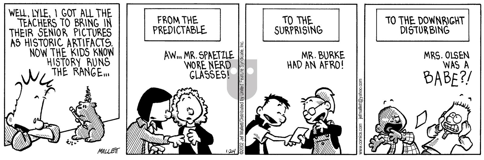 Frazz - Thursday January 24, 2002 Comic Strip