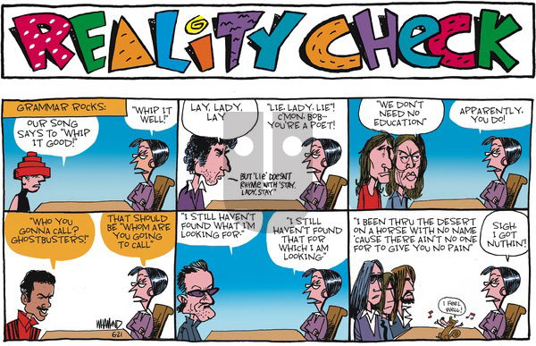 Reality Check on Sunday June 21, 2020 Comic Strip