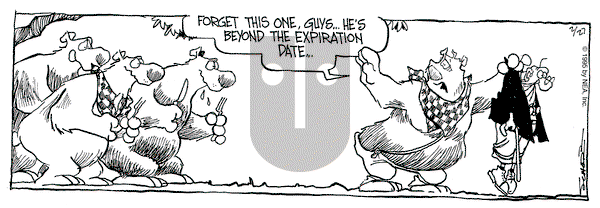 The Grizzwells on Monday February 27, 1995 Comic Strip