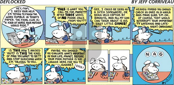 DeFlocked on Sunday July 12, 2015 Comic Strip