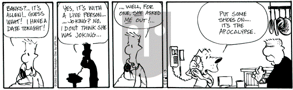 Barkeater Lake on Friday August 17, 2012 Comic Strip