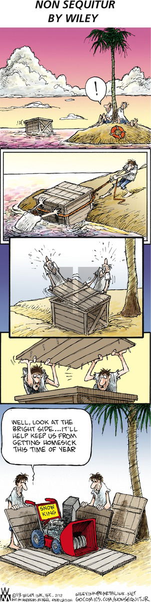 Non Sequitur on Sunday February 12, 2017 Comic Strip