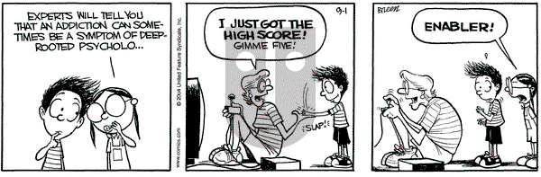 Grand Avenue on Wednesday September 1, 2004 Comic Strip