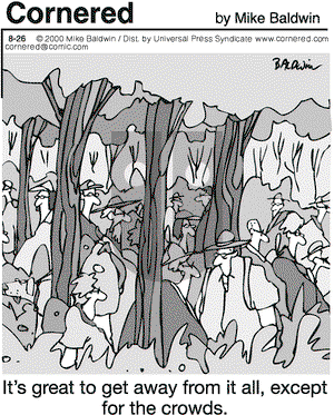 Cornered on Tuesday August 26, 2008 Comic Strip