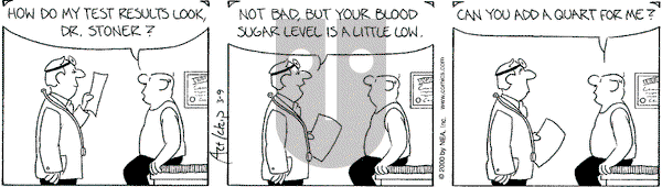 The Born Loser on Thursday March 9, 2000 Comic Strip