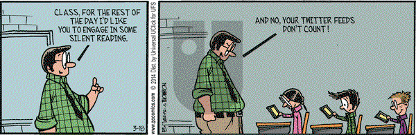 Grand Avenue on Tuesday March 18, 2014 Comic Strip