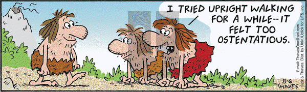 Frank and Ernest on Thursday August 6, 2015 Comic Strip