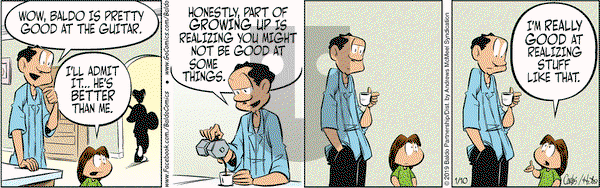 Baldo on Thursday January 10, 2019 Comic Strip