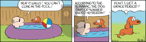 Drabble on Saturday August 12, 2017 Comic Strip