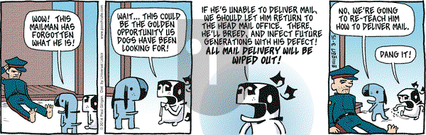 Pooch Cafe on Saturday March 15, 2014 Comic Strip