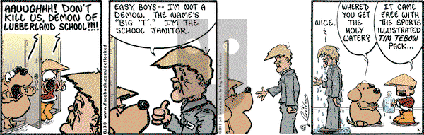 DeFlocked on Thursday August 30, 2012 Comic Strip