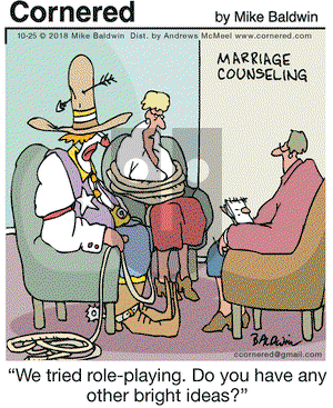 Cornered on Thursday October 25, 2018 Comic Strip