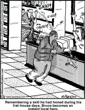 Close to Home - Tuesday May 4, 2004 Comic Strip