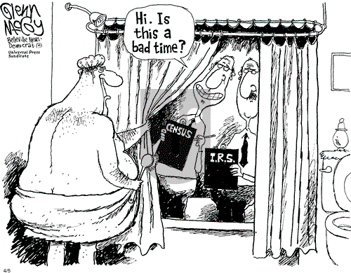 Glenn McCoy on Wednesday April 5, 2000 Comic Strip
