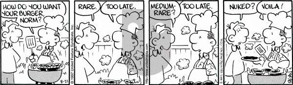 Drabble on Sunday October 5, 1997 Comic Strip