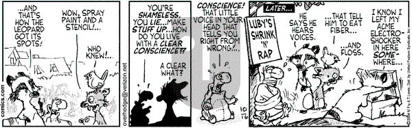 Over the Hedge on Sunday March 20, 2005 Comic Strip