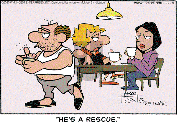 The Lockhorns on Saturday September 20, 2025 Comic Strip