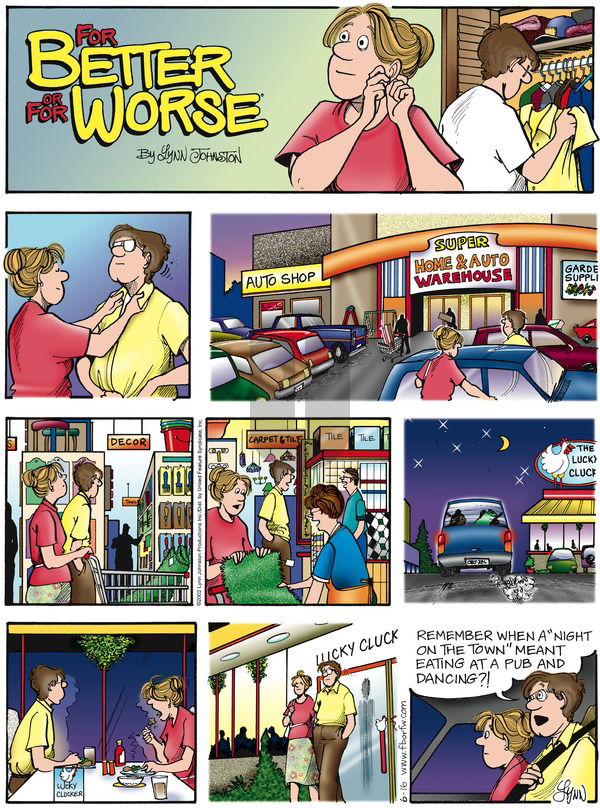 For Better or For Worse on Sunday June 16, 2002 Comic Strip