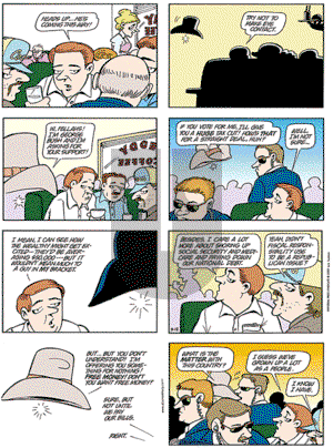 Doonesbury - Sunday March 12, 2000 Comic Strip