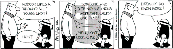 The Born Loser on Saturday May 22, 2004 Comic Strip
