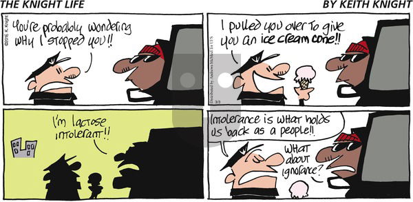 The Knight Life on Sunday March 3, 2019 Comic Strip