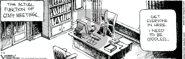 Non Sequitur on Saturday August 19, 2000 Comic Strip