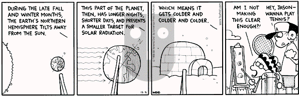 FoxTrot on Thursday December 2, 1999 Comic Strip