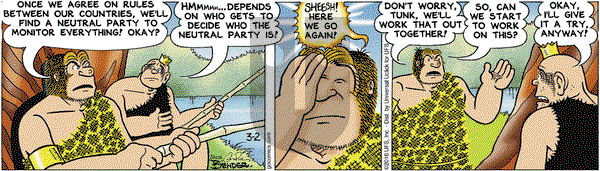 Alley Oop on Wednesday March 2, 2016 Comic Strip