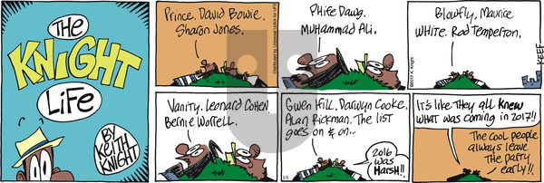 The Knight Life on Sunday January 1, 2017 Comic Strip