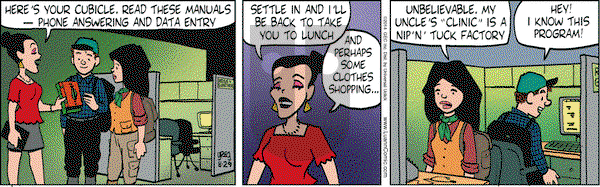 Luann on Friday August 29, 2014 Comic Strip