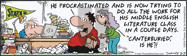 Frank and Ernest on Saturday May 7, 2016 Comic Strip