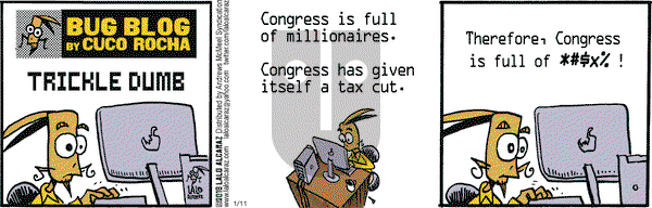 La Cucaracha on Thursday January 11, 2018 Comic Strip
