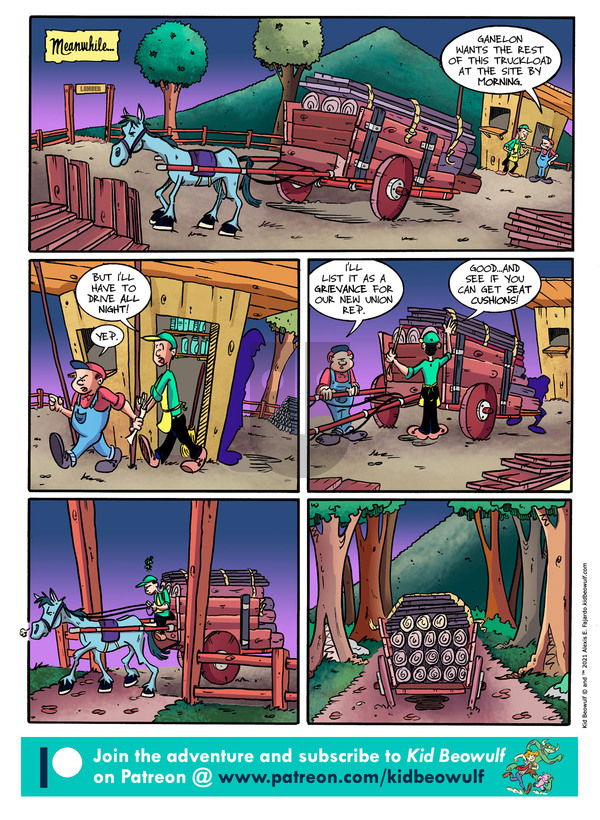 Kid Beowulf - Wednesday May 12, 2021 Comic Strip