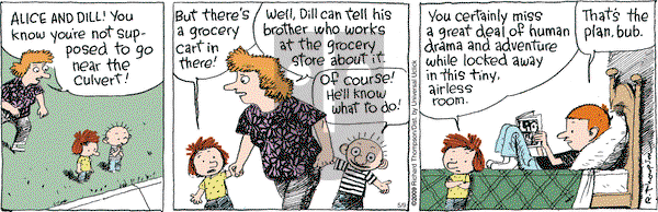 Cul de Sac on Wednesday May 9, 2012 Comic Strip