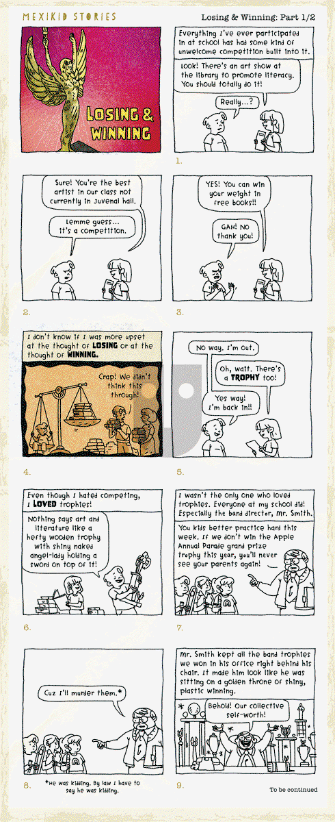 Mexikid Stories on Thursday June 22, 2023 Comic Strip