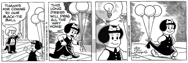Nancy on Thursday February 10, 2000 Comic Strip