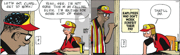 Lucky Cow on Monday May 26, 2025 Comic Strip