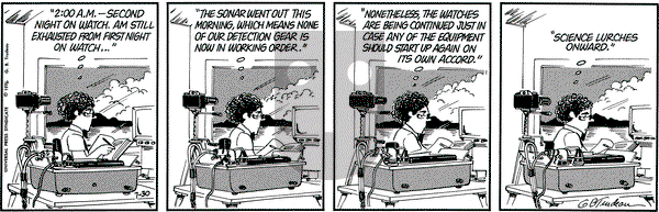 Doonesbury on Friday July 30, 1976 Comic Strip