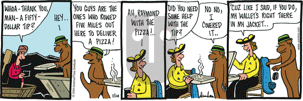 Overboard on Saturday July 24, 2004 Comic Strip