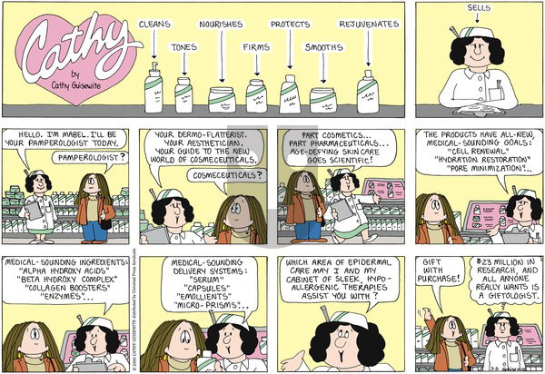 Cathy Classics on Sunday March 6, 2011 Comic Strip